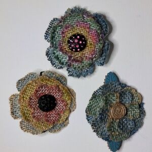 Handmade hair clips package